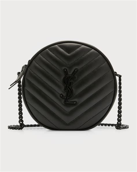 ysl round bag white|YSL small crossbody bag.